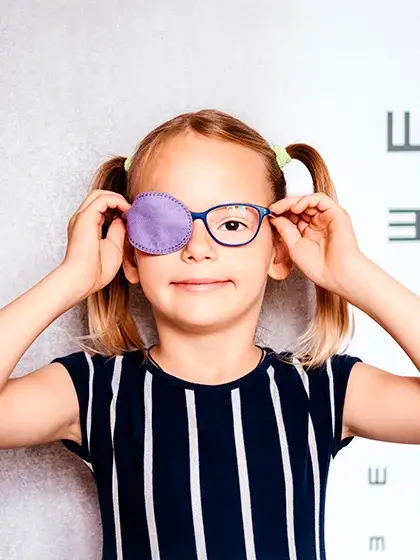 Oftalmologia Pediatrica Tampao ocular uai