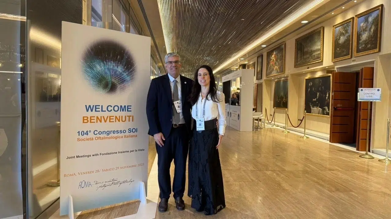Equipe do IBOL participa do 104° Congresso da Sociedade Italiana de Oftalmologia